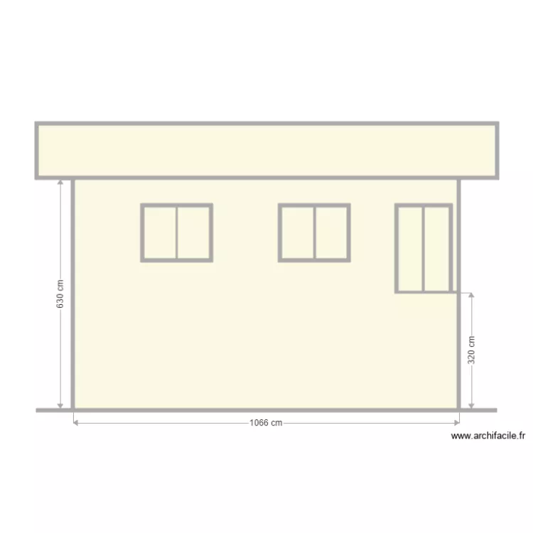 mwamba facade Nord2. Floor plan with 