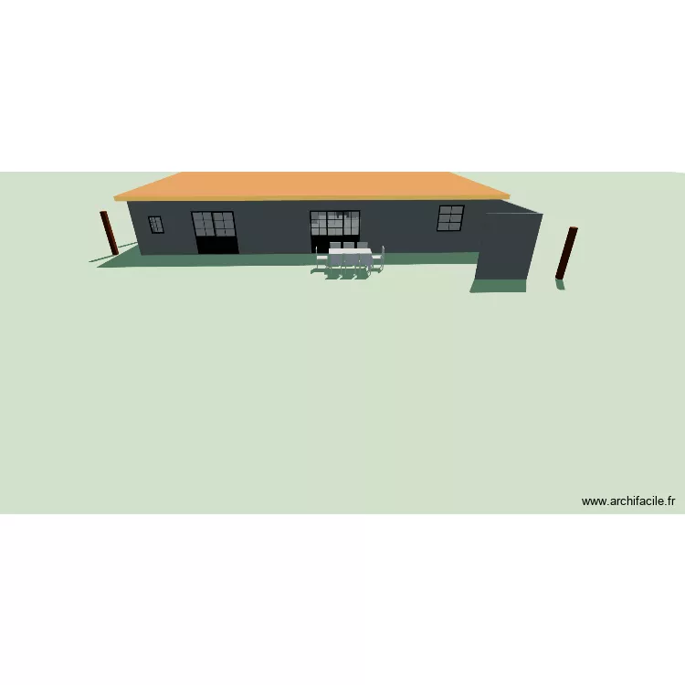 chacara 1. Floor plan with 10 and 149 m² chacara 1. Floor plan with 10 and 149 m²
