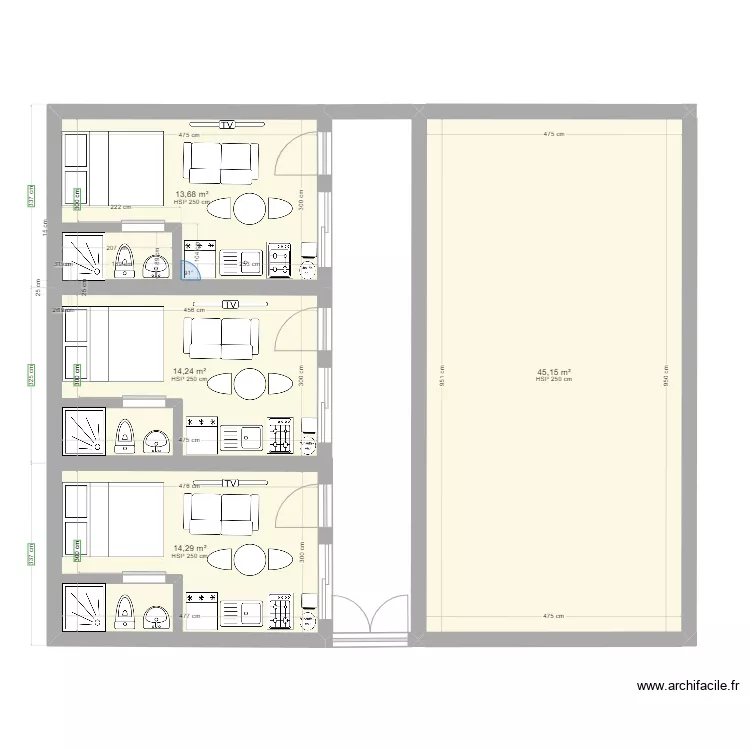 Sastreria_6. Floor plan with 