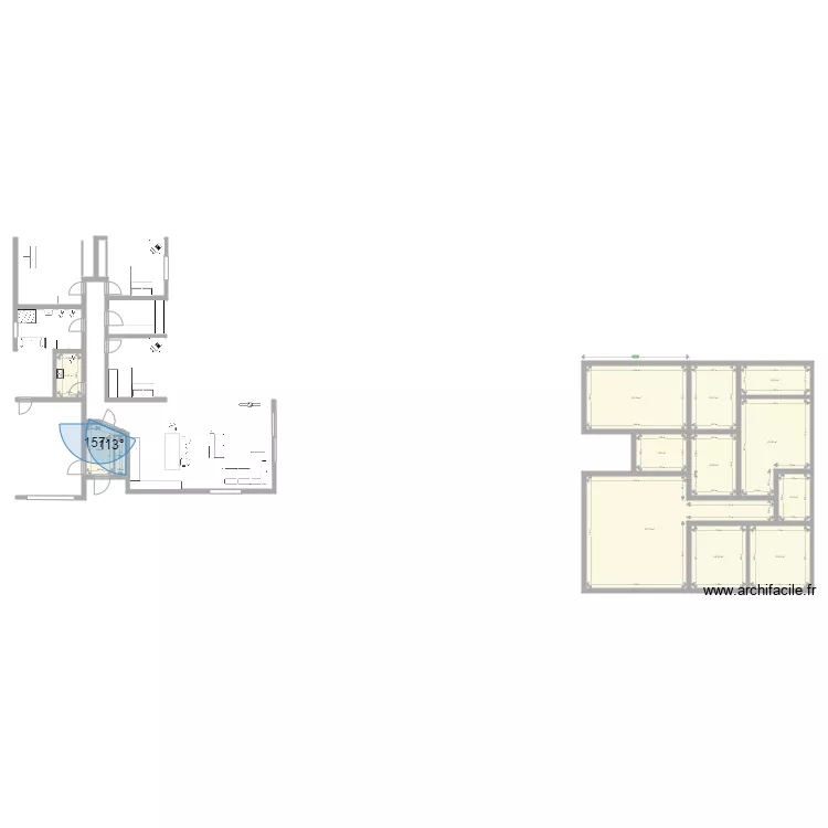 sky1. Floor plan with sky1. Floor plan with