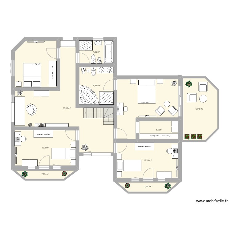 mi casa piso 2. Floor plan with 0 room and 0 m2
