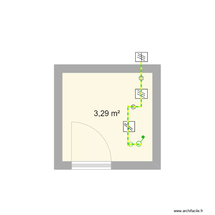 primero. Floor plan with 
