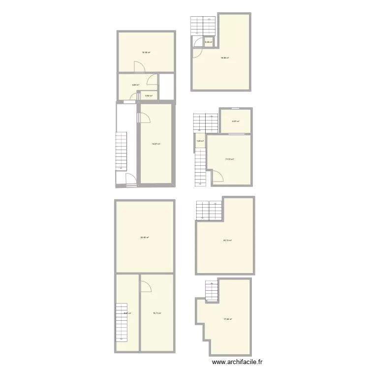 Apt. Floor plan with 