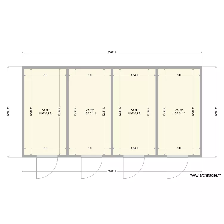 WCU New. Floor plan with 