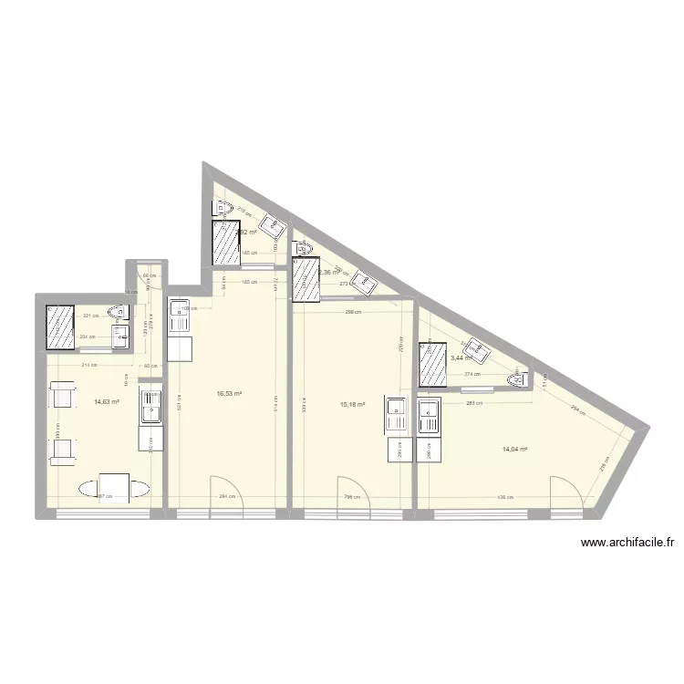 4 ch. Floor plan with 4 ch. Floor plan with