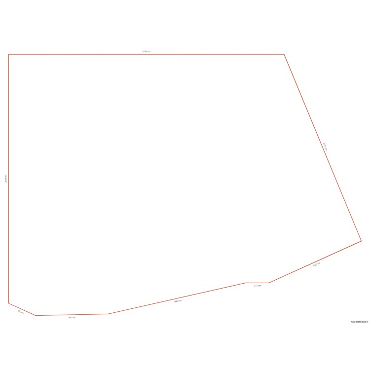 parcelle Ruragaragaza. Floor plan with 0 room and 0 m2