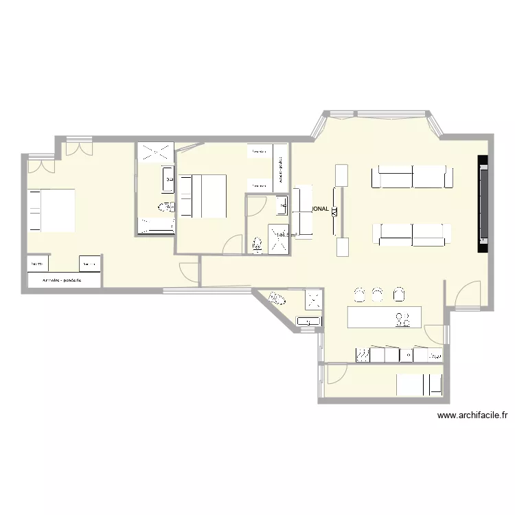 francisco suarez 10. Floor plan with 