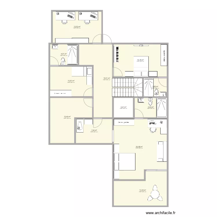 planta2. Floor plan with planta2. Floor plan with