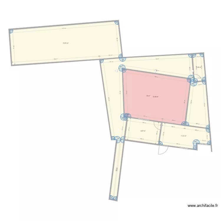  2proyecto. Floor plan with 