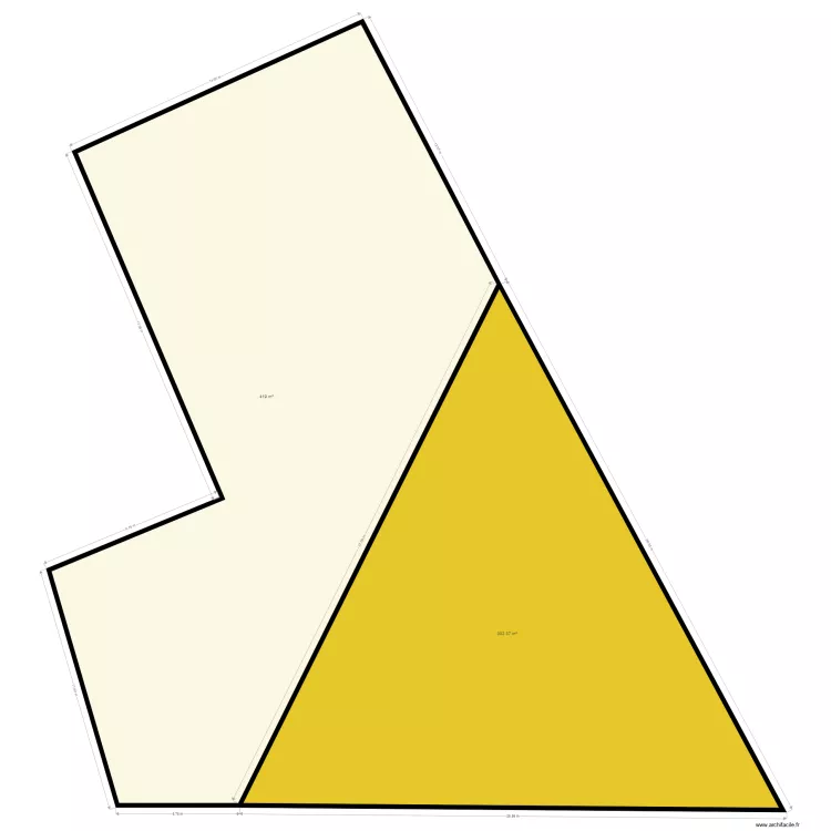 gangi morcellement2. Floor plan with 