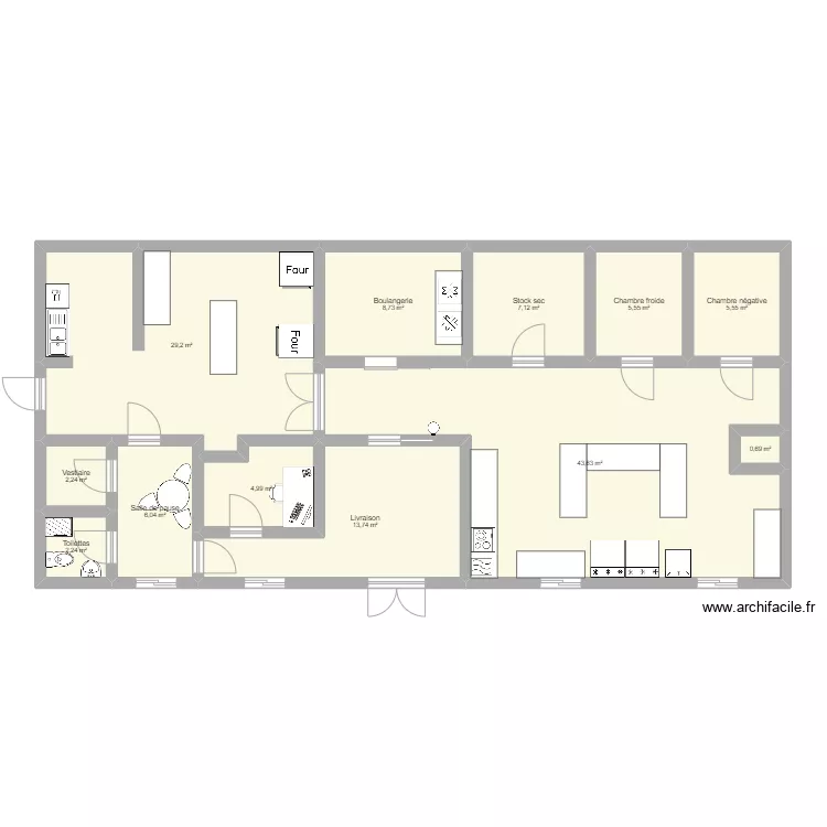 Doriane. Floor plan with 