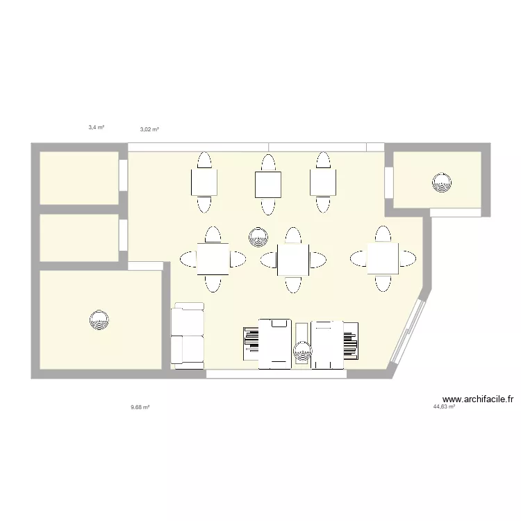 room plan. Floor plan with 