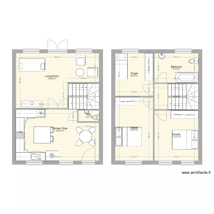 Plan2. Floor plan with Plan2. Floor plan with