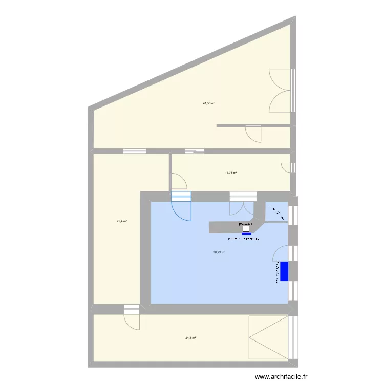 55390 Propuesto. Floor plan with 