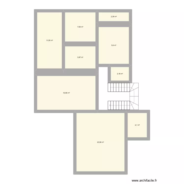 1er Piso casa Rodolfo vB. Floor plan with 9  and 85 m²