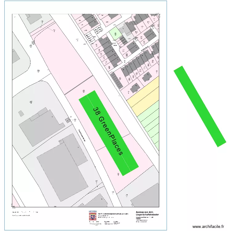 Eschborn. Floor plan with 