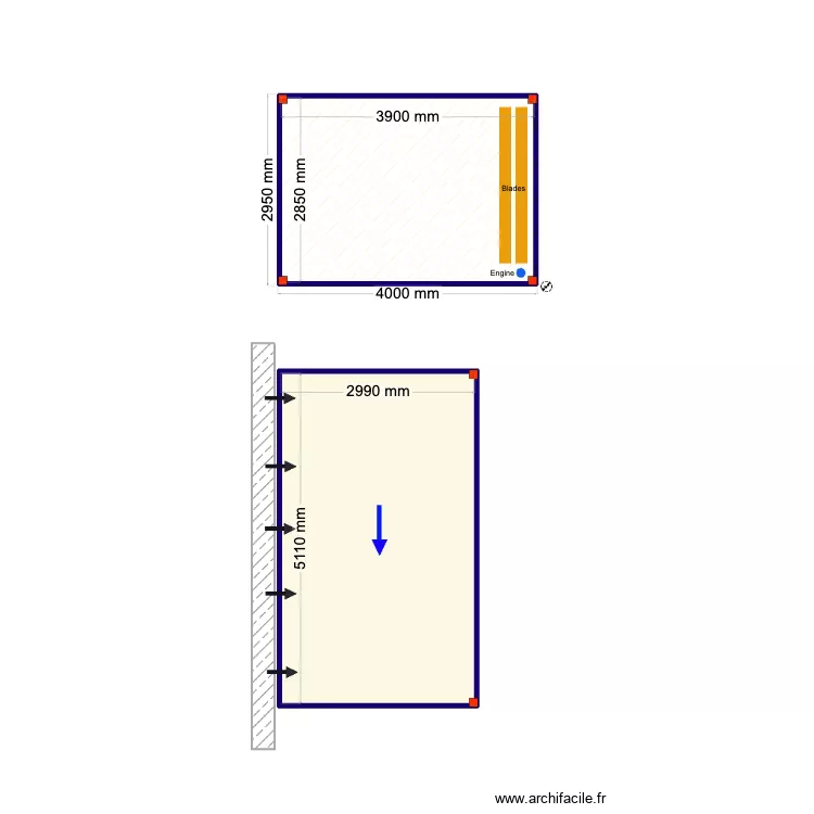 armstrong. Floor plan with armstrong. Floor plan with