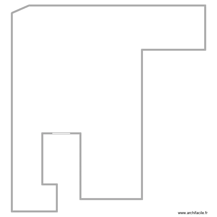 Plano Garaje. Floor plan with 