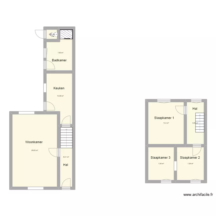 DV266. Floor plan with 