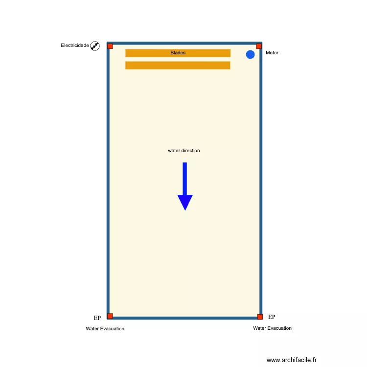 Paul Immo pergola v1. Floor plan with 1 Room and 25 m² Paul Immo pergola v1. Floor plan with 1 Room and 25 m²