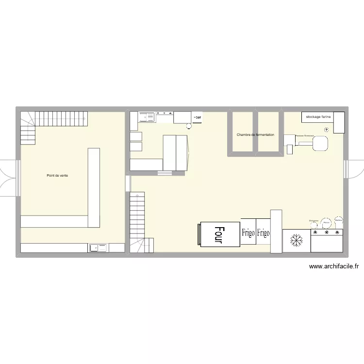 Puaux Yalaan. Floor plan with 