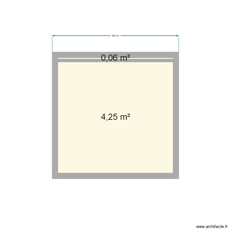 dalle ecartement. Floor plan with 0 room and 0 m2