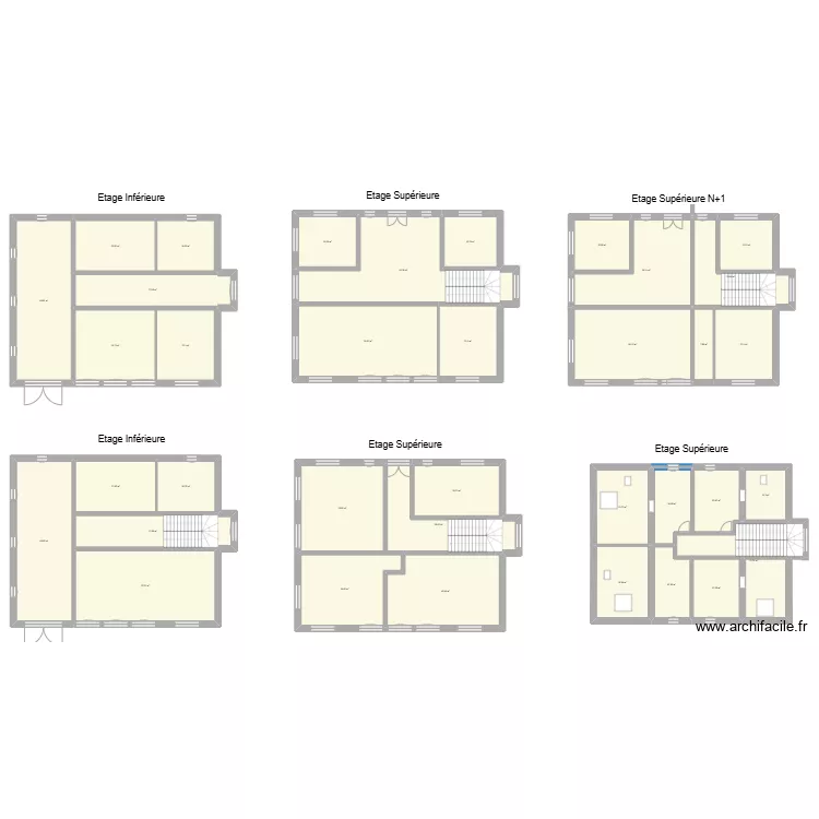 Meximieux. Floor plan with 