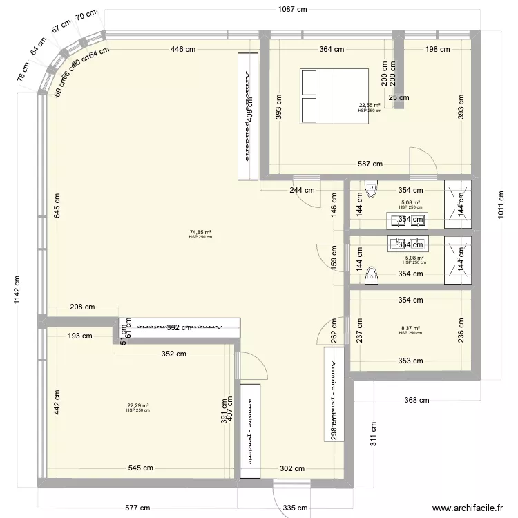 Hyde1. Floor plan with 