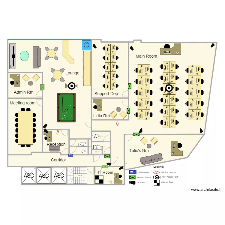 Dubai/ BRZ / Yana. Floor plan with 