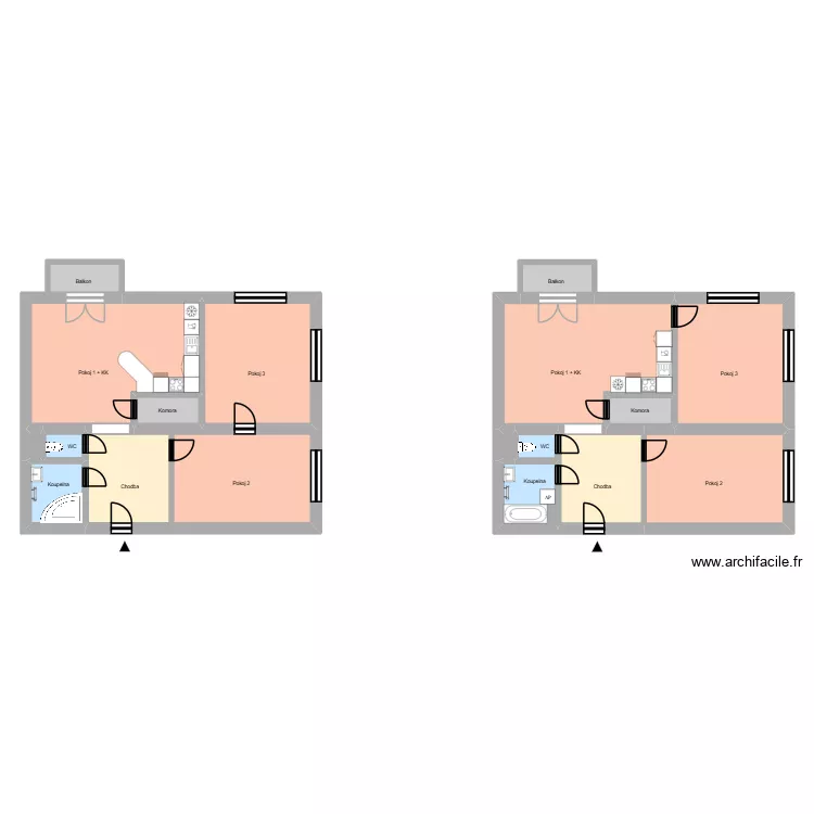 Hlavn&iacute; tř&iacute;da 398 byt 6 HA. Floor plan with 22 Rooms and 300 m²