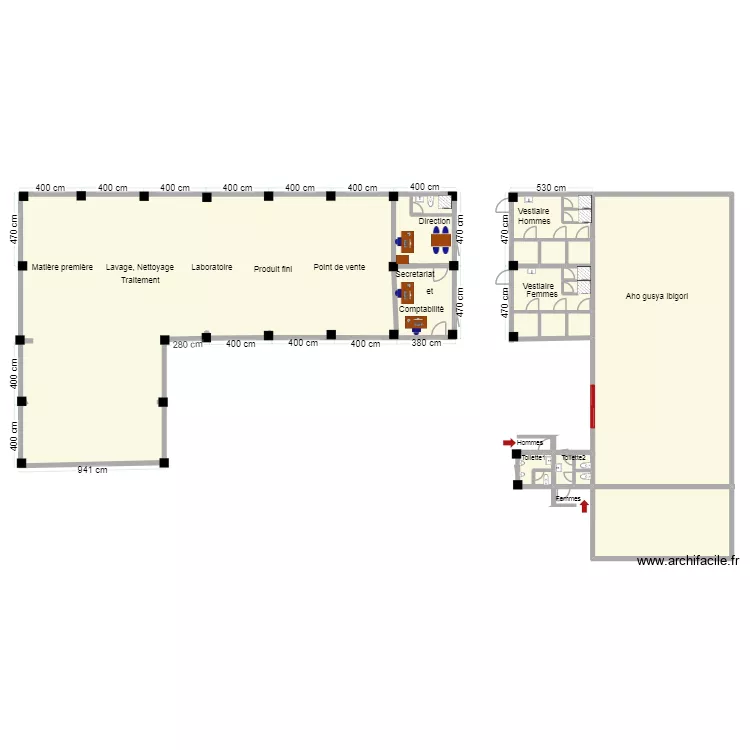 Chez Josée fondations v2. Floor plan with Chez Josée fondations v2. Floor plan with