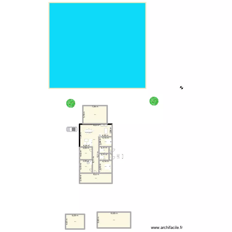 Will Kung House 3. Floor plan with 