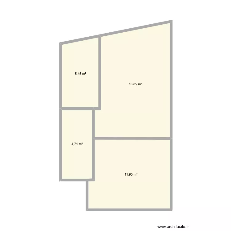 klinik2. Floor plan with 4 and 39 m² klinik2. Floor plan with 4 and 39 m²