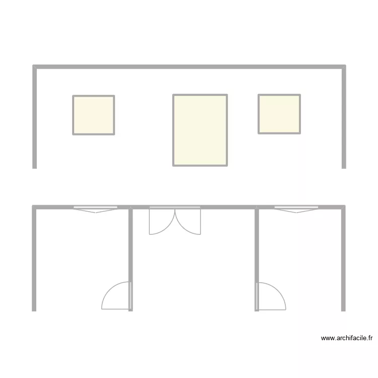 Casa Mari. Floor plan with 3  and 6 m²