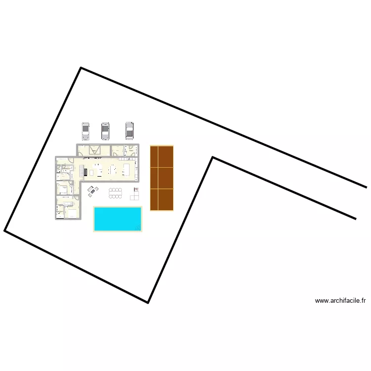 Plan Rev1. Floor plan with 24 rooms and 334 m²