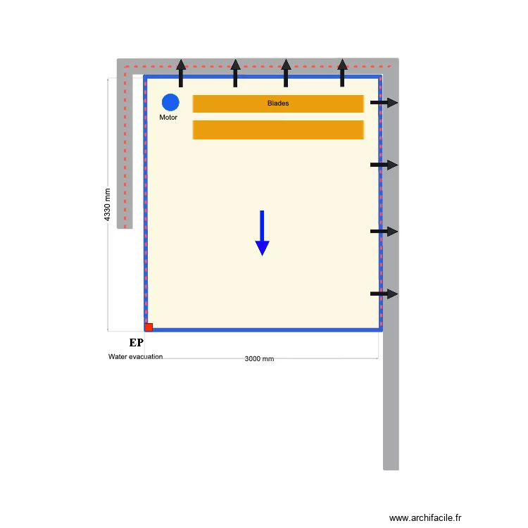 Sahi. Floor plan with 1 and 17 m² Sahi. Floor plan with 1 and 17 m²