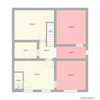 first floor with extension