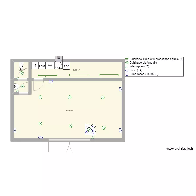 Restaurant Nanttere. Floor plan with Restaurant Nanttere. Floor plan with
