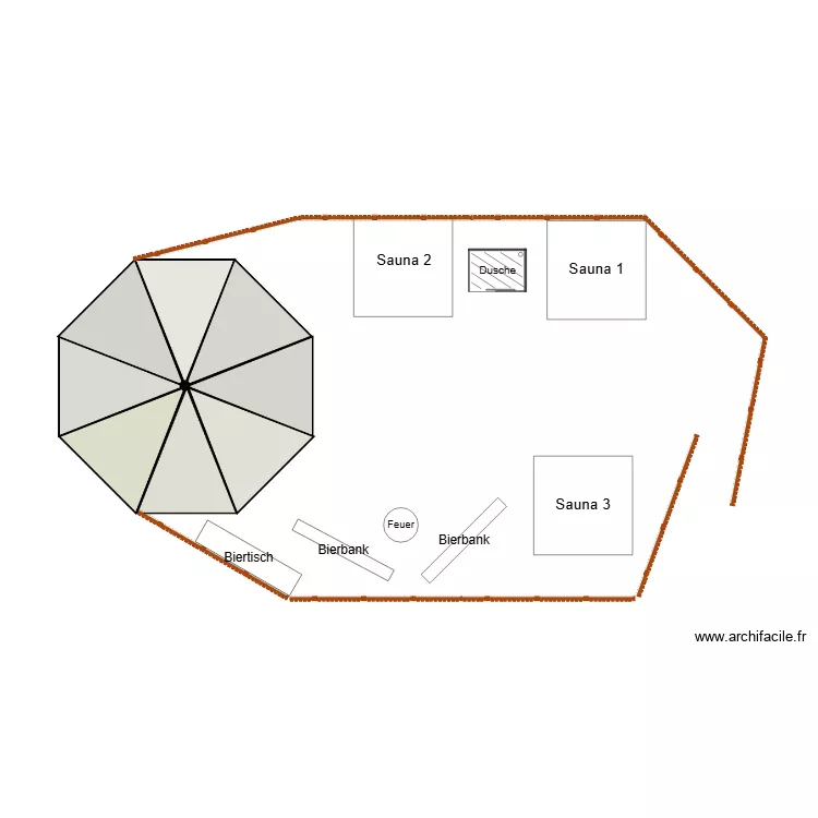 Saunasplash. Floor plan with Saunasplash. Floor plan with