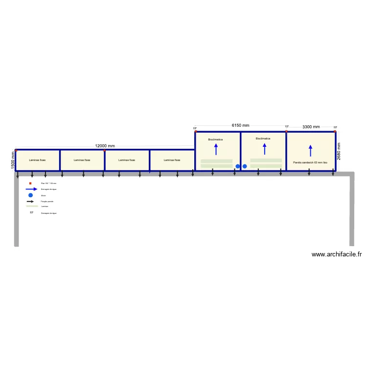 Richard william gomes. Floor plan with 7 Rooms and 40 m²