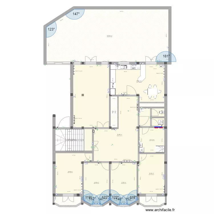 boukeloua salah. Floor plan with 