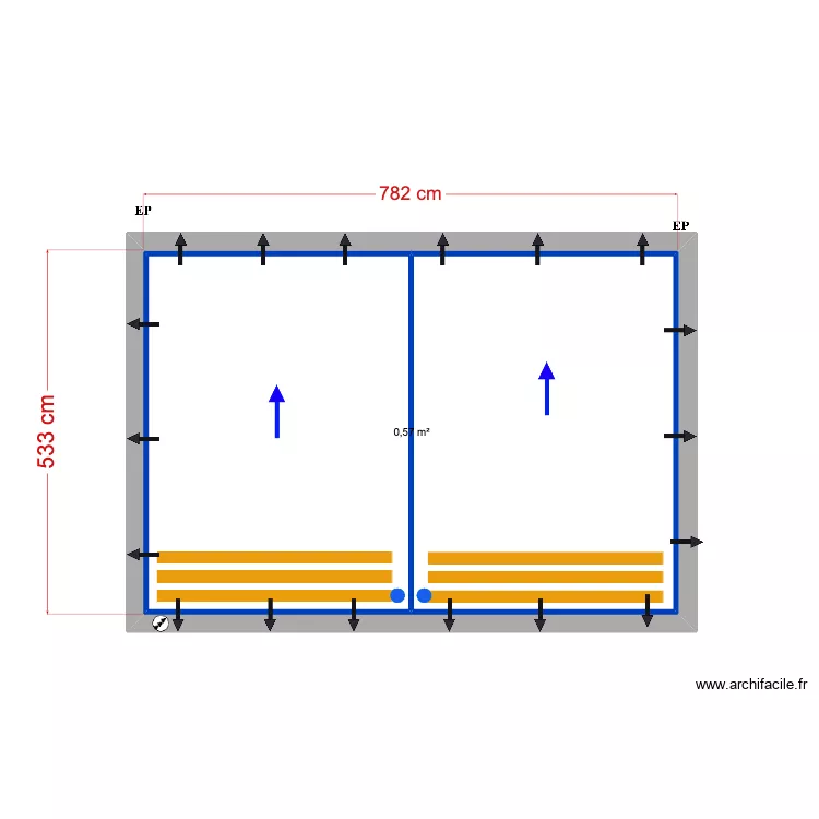 Vieira - lagos palmares. Floor plan with 