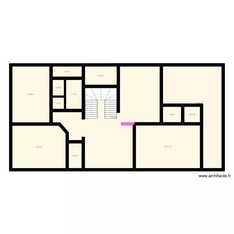 خريطة 3. Floor plan with 