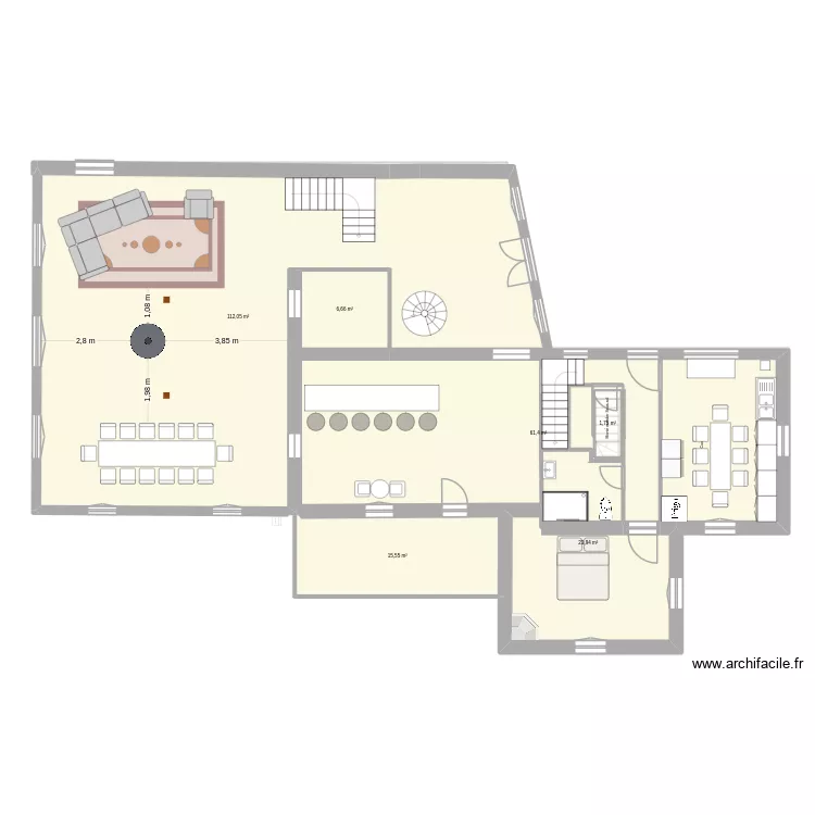 plan adri. Floor plan with 16 and 551 m² plan adri. Floor plan with 16 and 551 m²