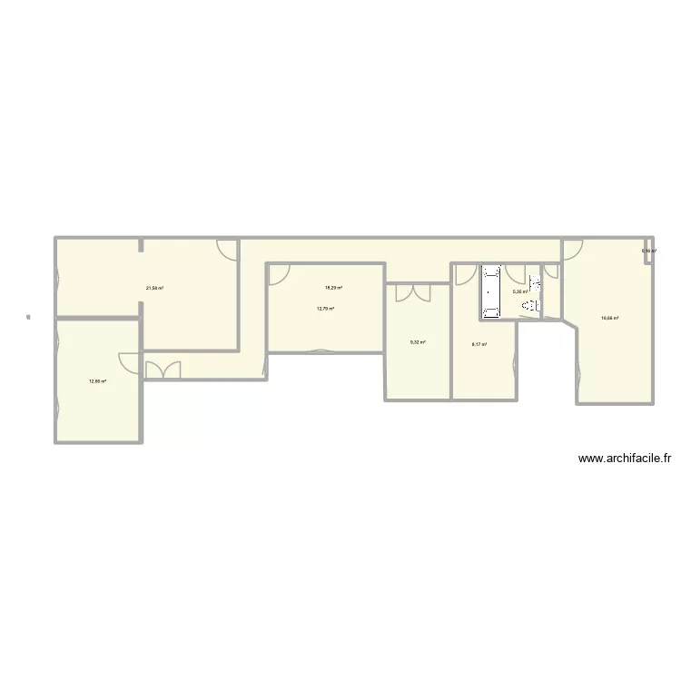 fernan Gonzalez 19. Floor plan with 