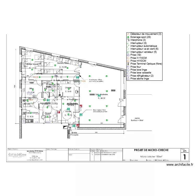 Genas. Floor plan with Genas. Floor plan with