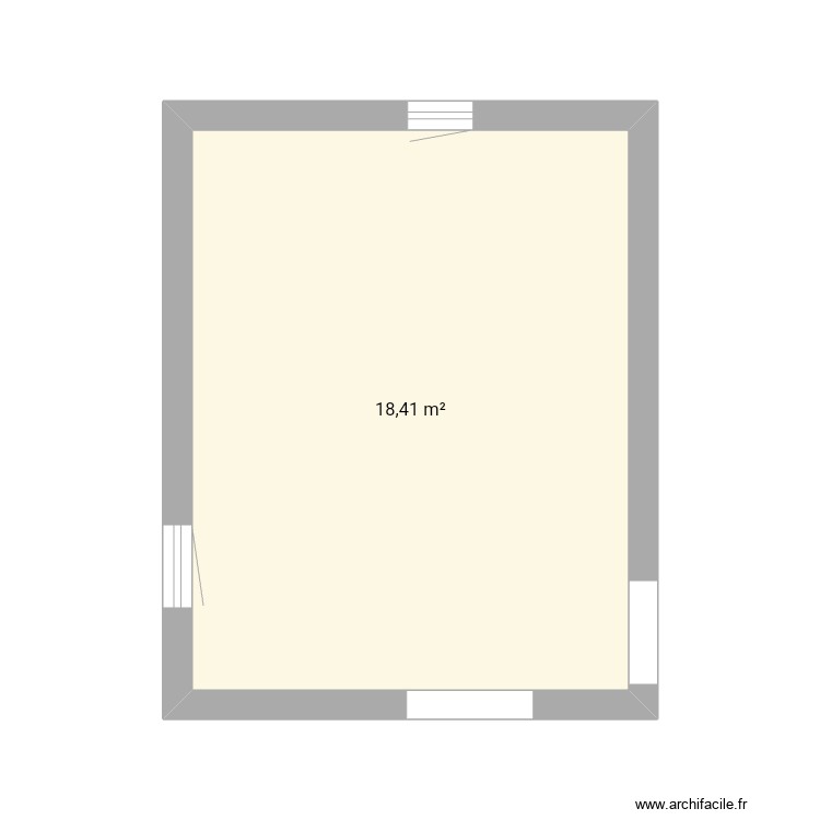 Back bedroom template accurate. Floor plan with 0 room and 0 m2