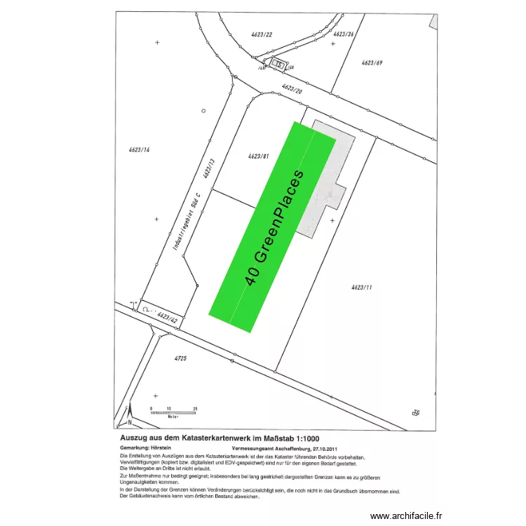 Alzenau. Floor plan with 