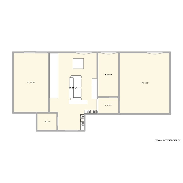 Casa Bellini. Floor plan with 0 room and 0 m2