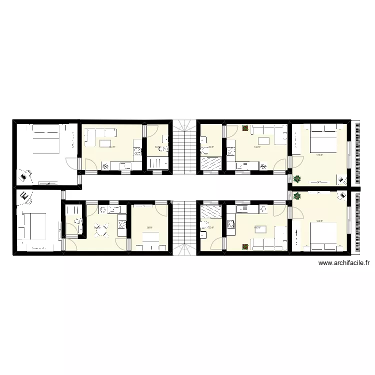 temp. Floor plan with 